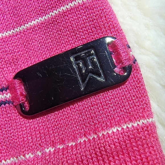 Nike Tiger Woods Edition Pink Polo Shirt Classic Design - Picture 3 of 8